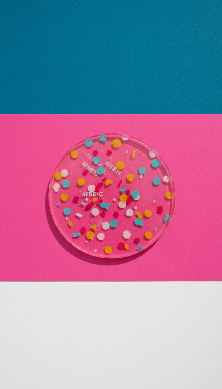 Resin Trinket Dish with Florals